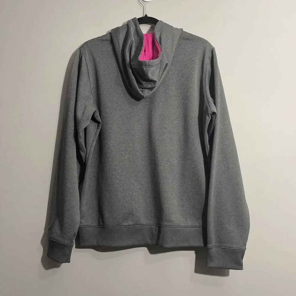 Under Armour Men’s Large UA Storm Tech Hoodie Gray Athletic Performance Pullover